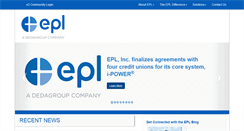 Desktop Screenshot of eplinc.com