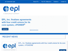 Tablet Screenshot of eplinc.com